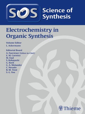 cover image of Electrochemistry in Organic Synthesis